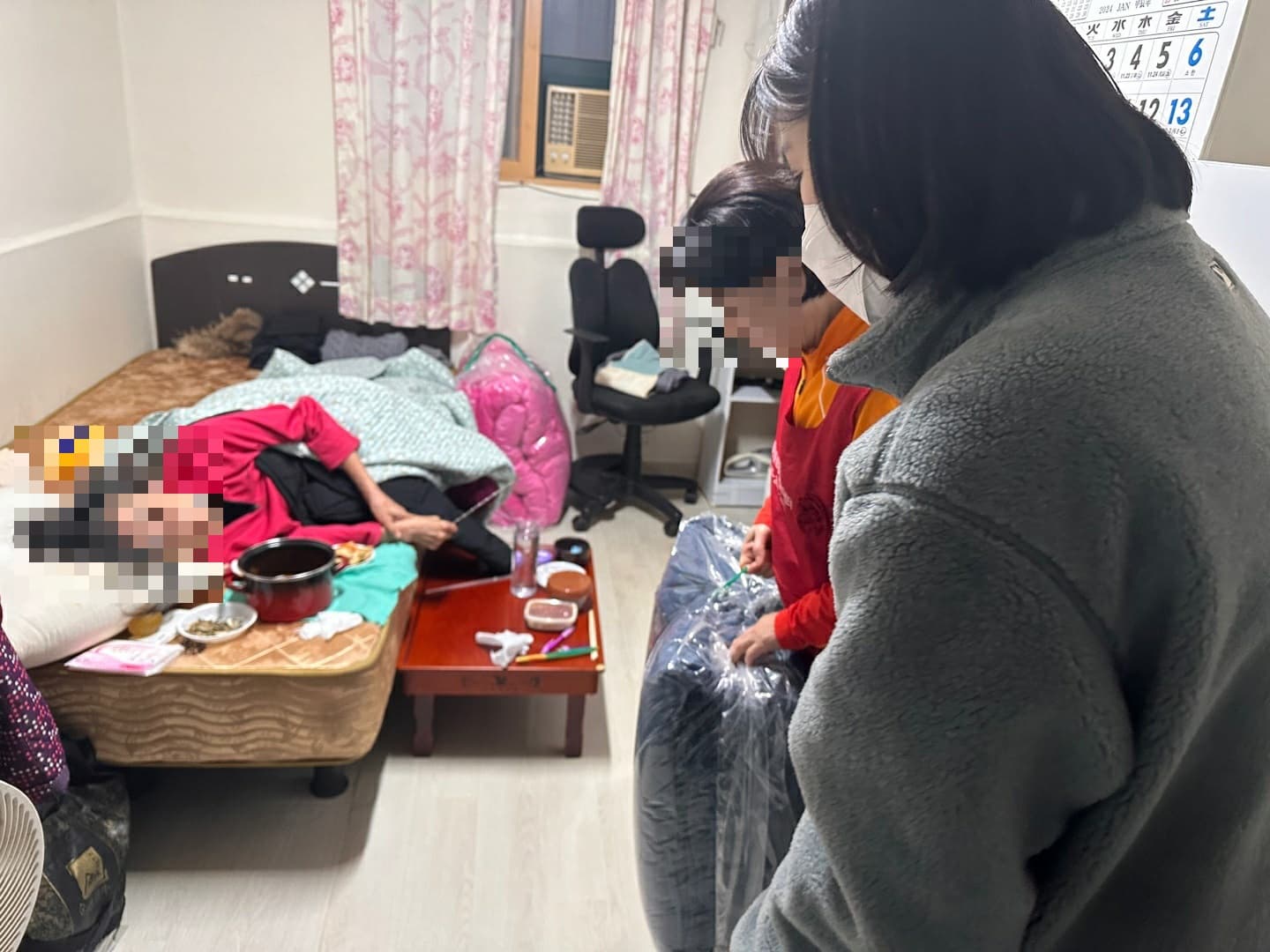 관악구 저소득 취약계층 어르신 이불나눔